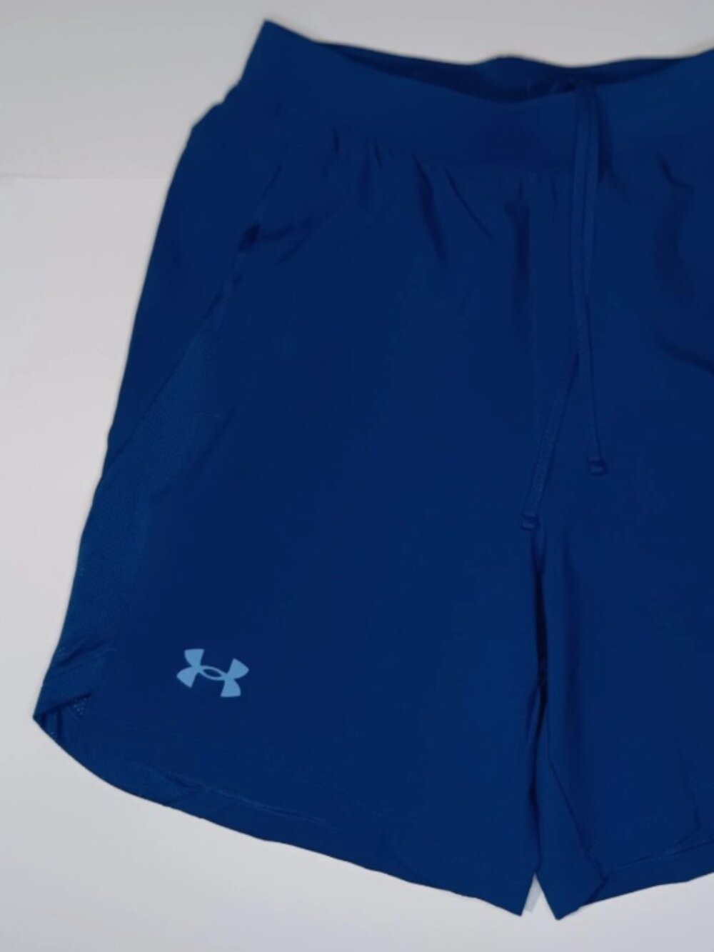 Under Armour UA Launch 7'' Short Men's Blue Athletic Polyester Size Small